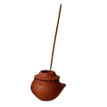 Clay handmade Incense Stick Holder