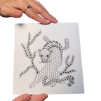 Wild Rhythm — Gond Art Cheetah