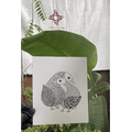 Forest Companions — Gond Art Swan Pair