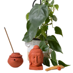 Clay handmade Incense Stick Holder