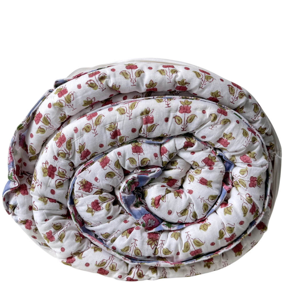 Marigold Blossom Quilt (Dohar)