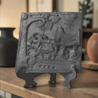 Black Pottery Sculpture Art Decor