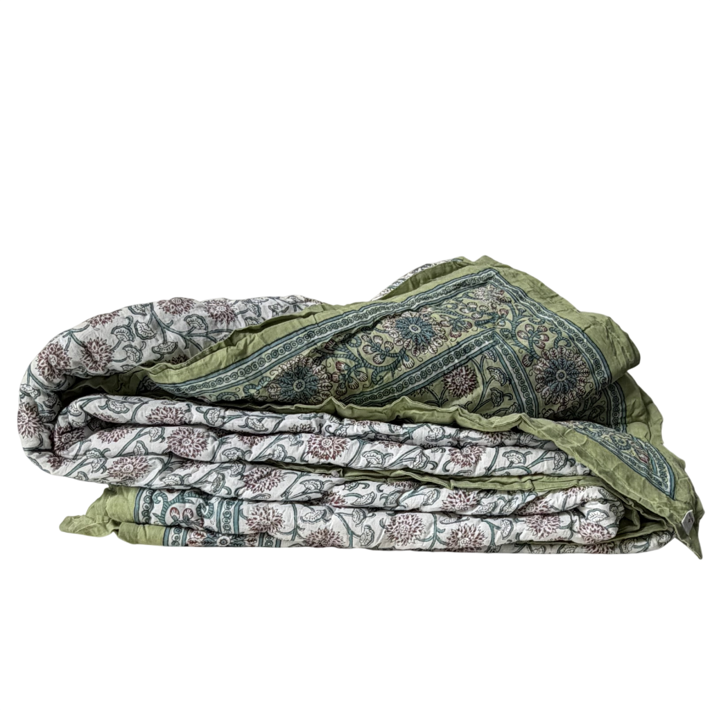 Pista Floral Quilt (Dohar)